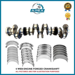BMW N57 GESCHMIEDETE KURBELWELLE (4STEG) & MOTORLAGER SATZ N57D30 3.0 DIESEL - Bild 1 von 5