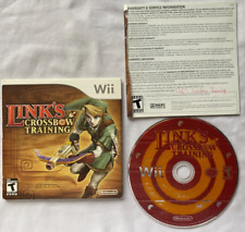 Link's Crossbow Training (Nintendo Wii, 2007) CIB with Manual Good Condition