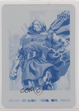 2021-22 Upper Deck Marvel Annual Printing Plate Cyan 1/1 Doctor Doom #18 10xl