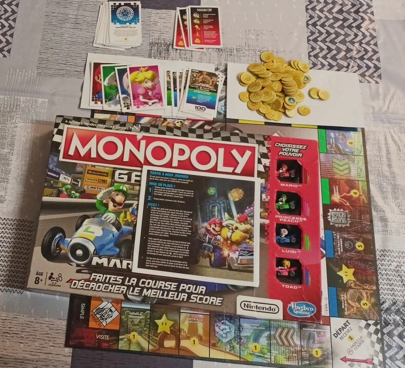 Monopoly Mario Kart - Photo conforme !!! - Photo 1/1