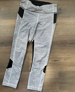 Leggings cortos Lululemon Pace Rival Luxtreme para mujer 4 gris tinte espacial - Imagen 1 de 9