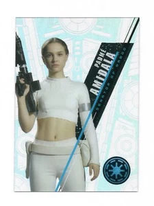 2016 Topps Star Wars High Tek FORM 1 PATTERN 2 BASE Card SW-20 / PADME AMIDALA - Picture 1 of 2