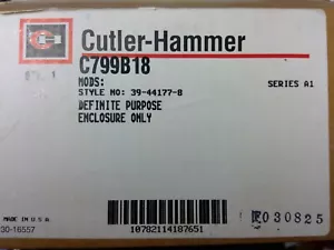 Cutler-Hammer C799B18 Definite Purpose Schützgehäuse ** Kostenloser Versand ** - Bild 1 von 5