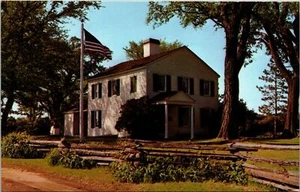 Old Indian Agency House Portage Wisconsin Postcard - Picture 1 of 2