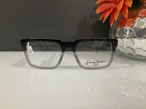 Sean John SJO 5167 001 Black Crystal Eyeglass Frames 55 20 155 - Picture 1 of 3