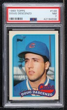 1989 Topps Collector's Edition (Tiffany) Doug Dascenzo #149 PSA 7 Rookie RC