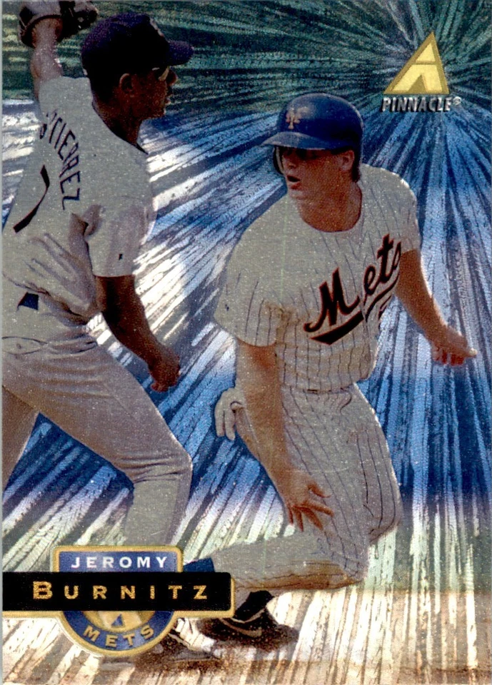 1994 PINNACLE MUSEUM COLLECTION JEROMY BURNITZ. NEW YORK METS #395 - Image 1 of 2