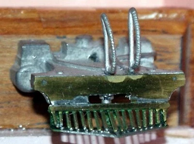 1 Pair Baldwin Cow Catchers 009 Train J23 UNPAINTED OO Scale Langley Models Kit - Image 1 of 3