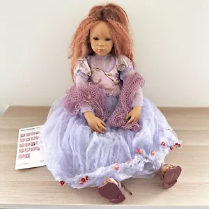"Muñeca Annette Himstedt 36"" Tulani 2006 colección Atlantis certificado de autenticidad #191/377" - Imagen 1 de 24