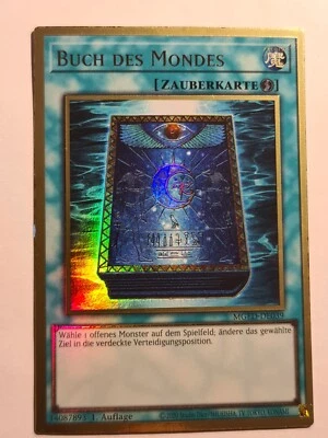 Book of Moon●YUGIOH●MGED●PREMIUM GOLD RARE●GERMAN●1st EDITION●NM #07354 - Image 1 of 2