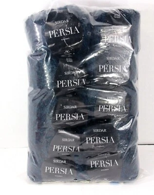  10 x 50g. Sirdar Persia Grueso Hilo de Tejer/Lana Tono 0398 Beluga NUEVO  Foto 1 de 4