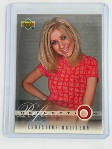 Christina Aguilera 2000 Upper Deck Reflection Trading Card #6 - Picture 1 of 2