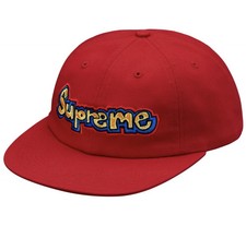 red supreme hat