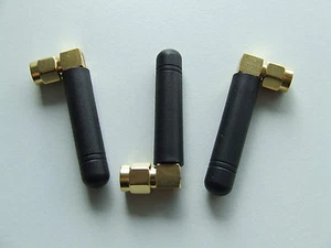Antena GSM 800-2200MHz KLS 50Ohm 2.15-3dBi SMA Conector 90° 45mm/72mm Externo - Imagen 1 de 4