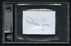 Rashida Jones signed auto 2.5x4 cut Actress: The Office & Parks & Rec BAS Slab - Picture 1 of 1
