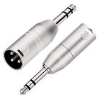 Cable Matters 6.35mm 1/4 Inch TRS to XLR Adapter - Male to Male