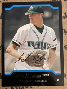 2004 bowman Jacob McGee 1st yr ROOKIE CARD BDP117 - Picture 1 of 3