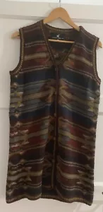 PERUVIAN CONNECTION - Women’s Alpaca Blend Cardigan SIze Medium * VGC * - Picture 1 of 13