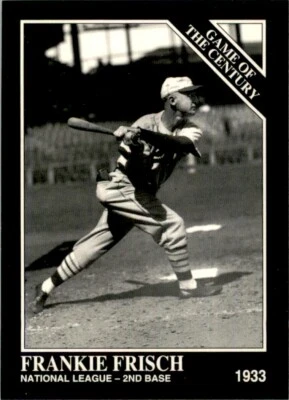 1993 Conlon Collection TSN Frankie Frisch St. Louis Cardinals #664 - Image 1 of 2