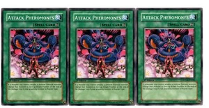 Yugioh - 3X Attack Pheromones - Common - 1st Edition - SOVR-EN048 - Near Mint - Picture 1 of 1