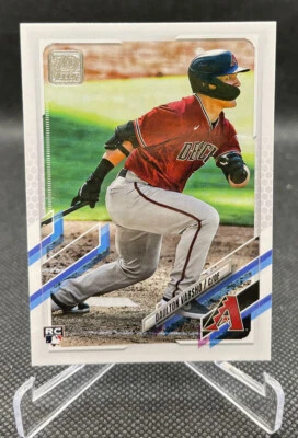 2021 Topps Series 1 Base Card #10 Daulton Varsho - Arizona Diamondbacks RC - Image 1 of 2
