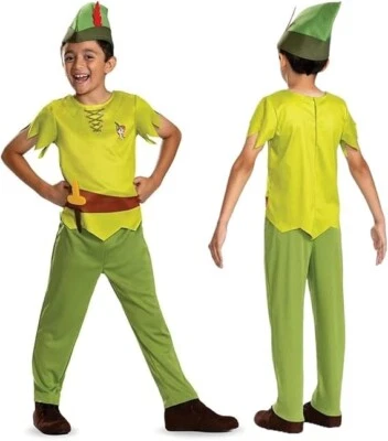Disguise 144709K Peter Pan Dress Up Costume, Boys, 7-8 (M) - Image 1 of 2