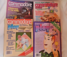 Commodore Magazines 4 Issues Covering Various Commodore Computers