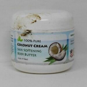 LOT SALE 2 Bottles of Coconut Cream Skin Softening Body Butter 4 oz New