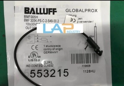 1PCS NEW FOR Balluff Sensor BMF-305K-PS-C-2-S49-00.2 - Image 1 of 3