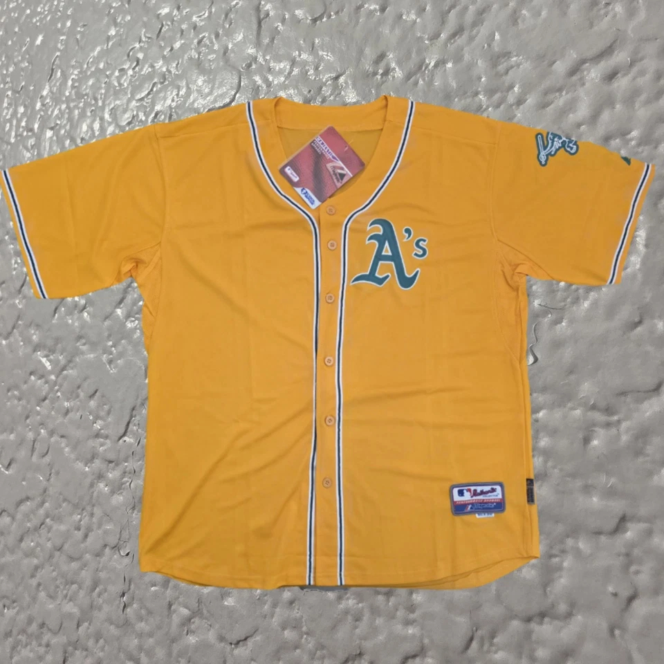 Majestic Oakland A’s Jersey Hombre Talla 50 Nuevo Con Etiquetas  Foto 1 de 4