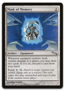 Mask of Memory #203 (LP) Mirrodin MRD Magic MTG - Picture 1 of 2