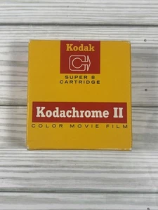 Kodak Kodachrome II KA464 Color Movie Film Super 8 Cartridge 50ft Exp 3/71 - Picture 1 of 8
