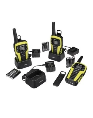Uniden SX409-3CKEM 2-Way Radio Walkie Talkies, 3 Radio Pack, Up to 40 Mile Range - Image 1 of 4