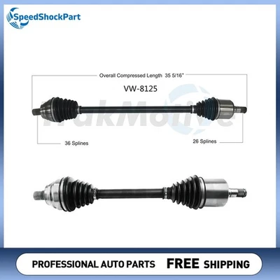 Передние оси CV валы для Volkswagen Passat 2,5 л 2012 2013 2014 - Изображение 1 из 4