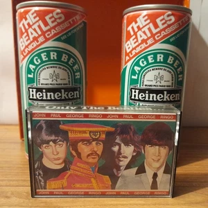 The Beatles : Only The Beatles...Heineken Cassette + Extras : NEAR MINT - Picture 1 of 20