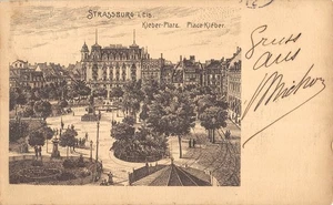 CPA 67 STRASSBURG I Els / KLEBER PLATZ / PRECURSEUR - Picture 1 of 1