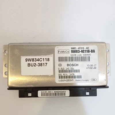 2009-2015 Jaguar XF DIFFERENTIAL LOCKING CONTROL MODULE 9W834C118 - Image 1 of 4