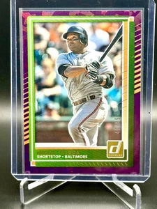 2025 Panini Donruss - Miguel Tejada #79 Holo Viola /99 - Foto 1 di 2