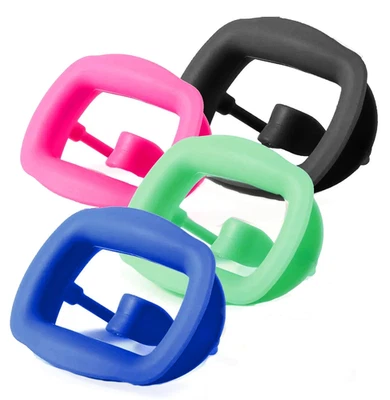 Abridores boca dental silicona de el 4 piezas reutilizáveis cores variadas - Imagem 1 de 4