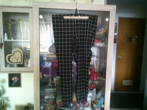 Damen Hose von Athmosphere Gr. 46 dehnbar schwarz weiß - Bild 1 von 1