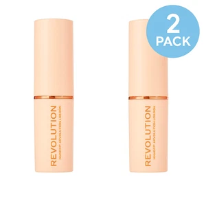 Revolution Stick Foundation F1 - 2er Pack - Full Coverage Makeup - Neu - Bild 1 von 2