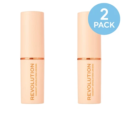 Revolution Stick Foundation F1 - 2 Pack - Full Coverage Makeup - New - Image 1 of 2
