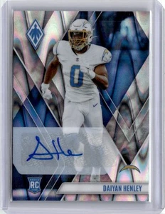 2023 Panini Phoenix Rookies Blue Ice Auto /25 Daiyan Henley #183 Rookie Auto RC - Bild 1 von 2