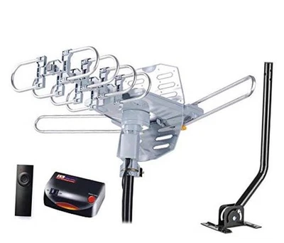  WA-2608 Amplified Outdoor TV Antenna – Long Range with UHF/VHF, 360°  - Image 1 of 4