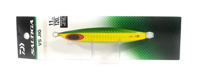 Verkauf Daiwa Metall Jig VS Jig 120 Gramm Green Gold GB (1253) - Bild 1 von 4