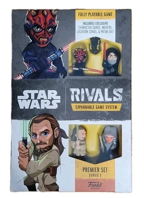 Funko Star Wars Rivals Series 2 Premier Set Maul, Baylon, Qui-Gon Jinn, Ahsoka  - Imagem 1 de 2