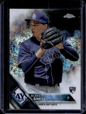 2016 Topps Chrome Update Blake Snell RC Rookie #HMT26 Rays - Image 1 of 2