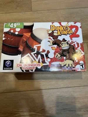 Donkey Konga 2 bundle (Nintendo GameCube, 2005) Brand NEW in Box SEALED! - Image 1 of 4