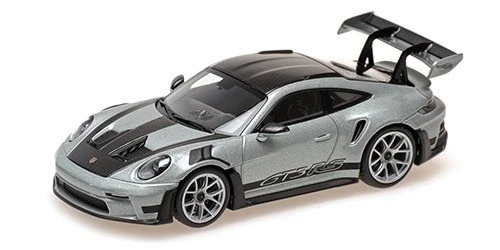 MINICHAMPS 410062117 PORSCHE - 911 992 GT3 RS N COUPE 2024 - SILVER BLACK - 1/43