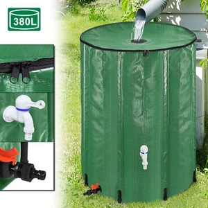 Faltbare Regenwassertonne Wasserspeicher Regentonne Regenwassertank Regenfass # - Bild 1 von 12